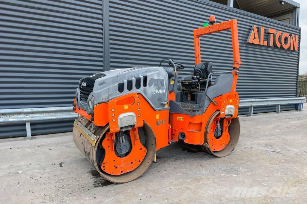 Hamm HD 13 VV مداحل ثنائية الاسطوانة