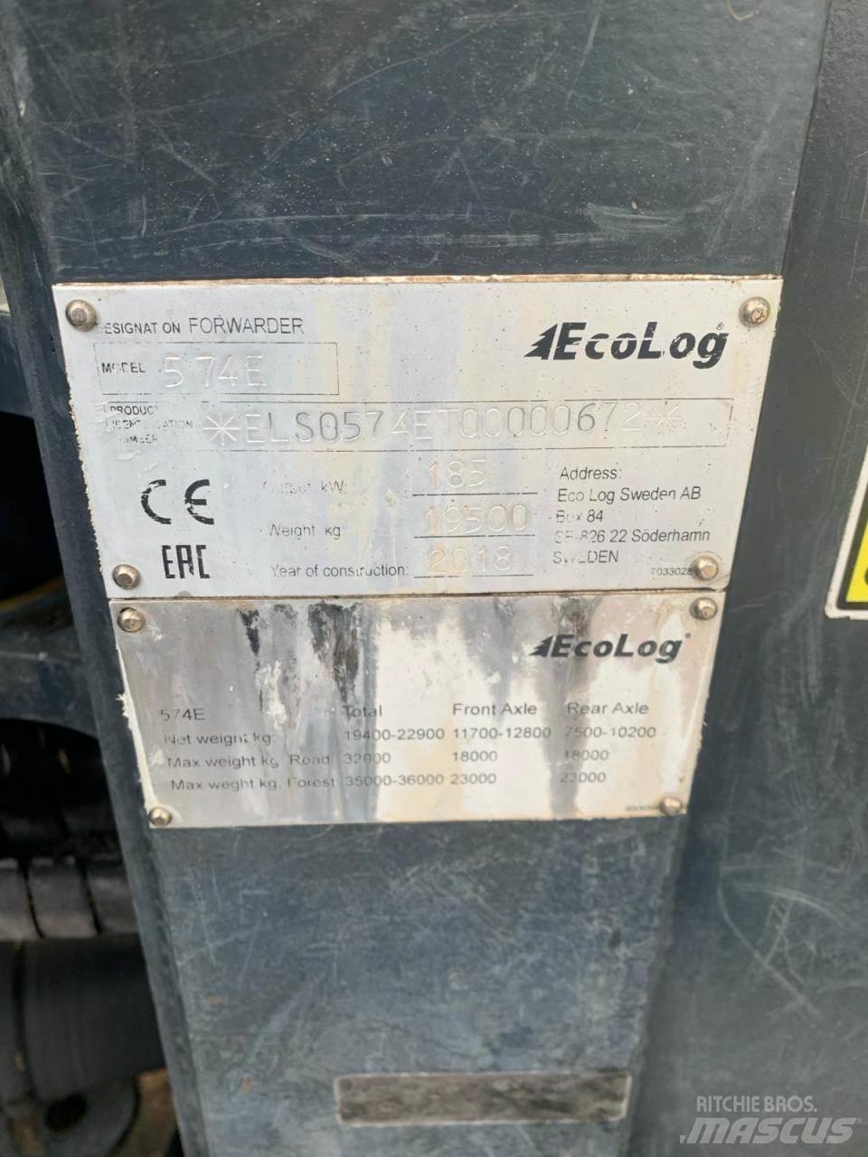 Eco Log 574 E شاحنات