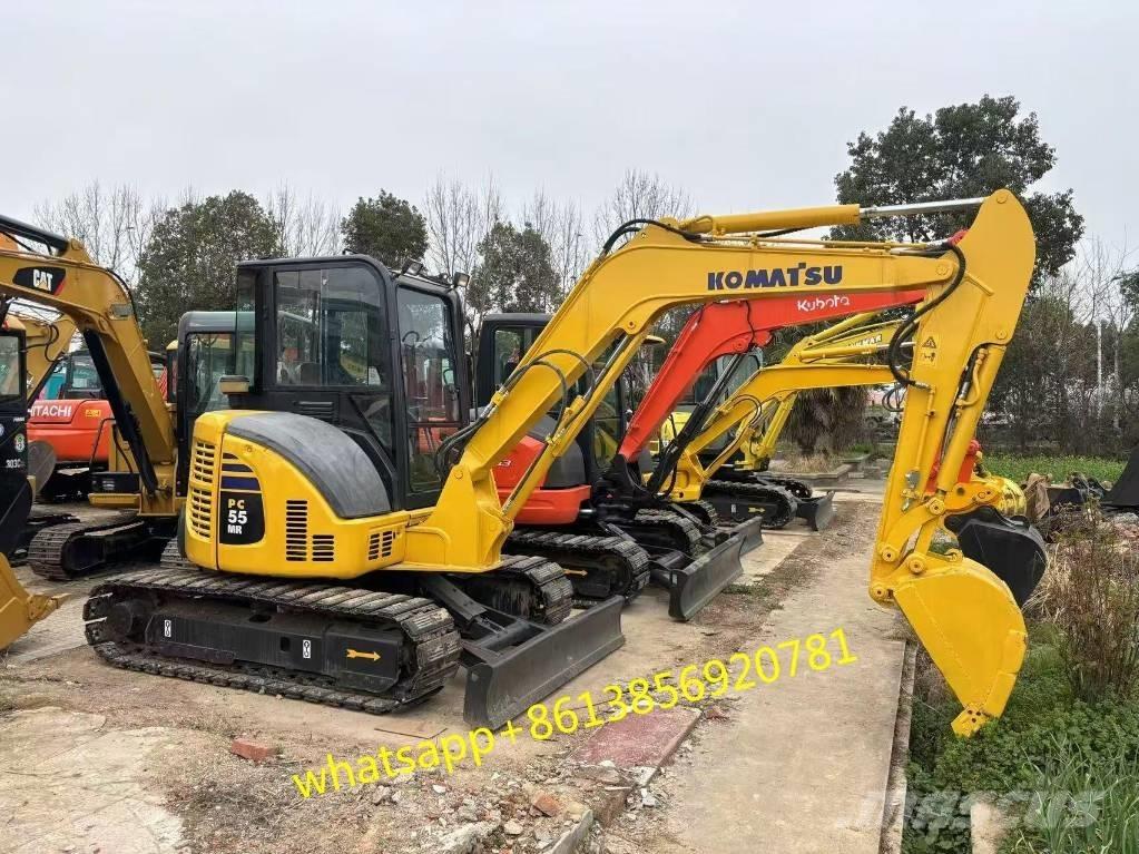 Komatsu PC 55 MR حفارات صغيرة أقل من 7 طن (حفارات صغيرة)