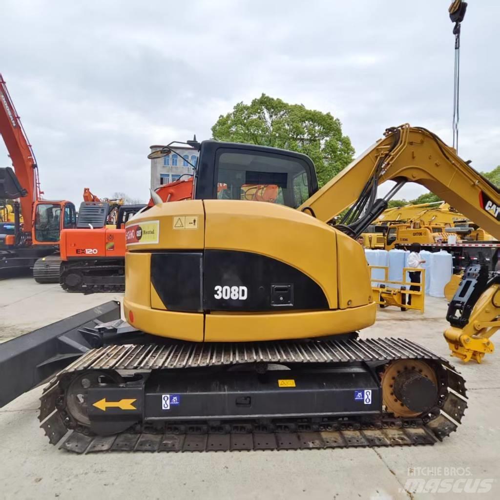 CAT 308 D حفارات وسط 7 طن - 12 طن