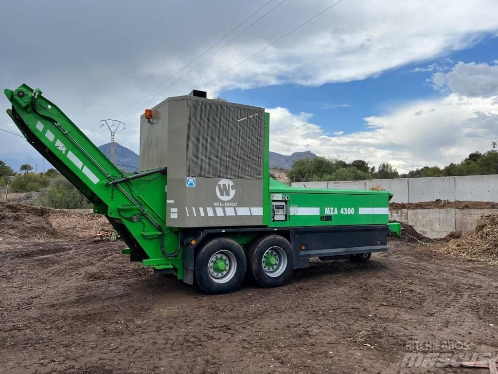 Willibald MZA 4600 ماكينات تقطيع أخشاب الحراجة