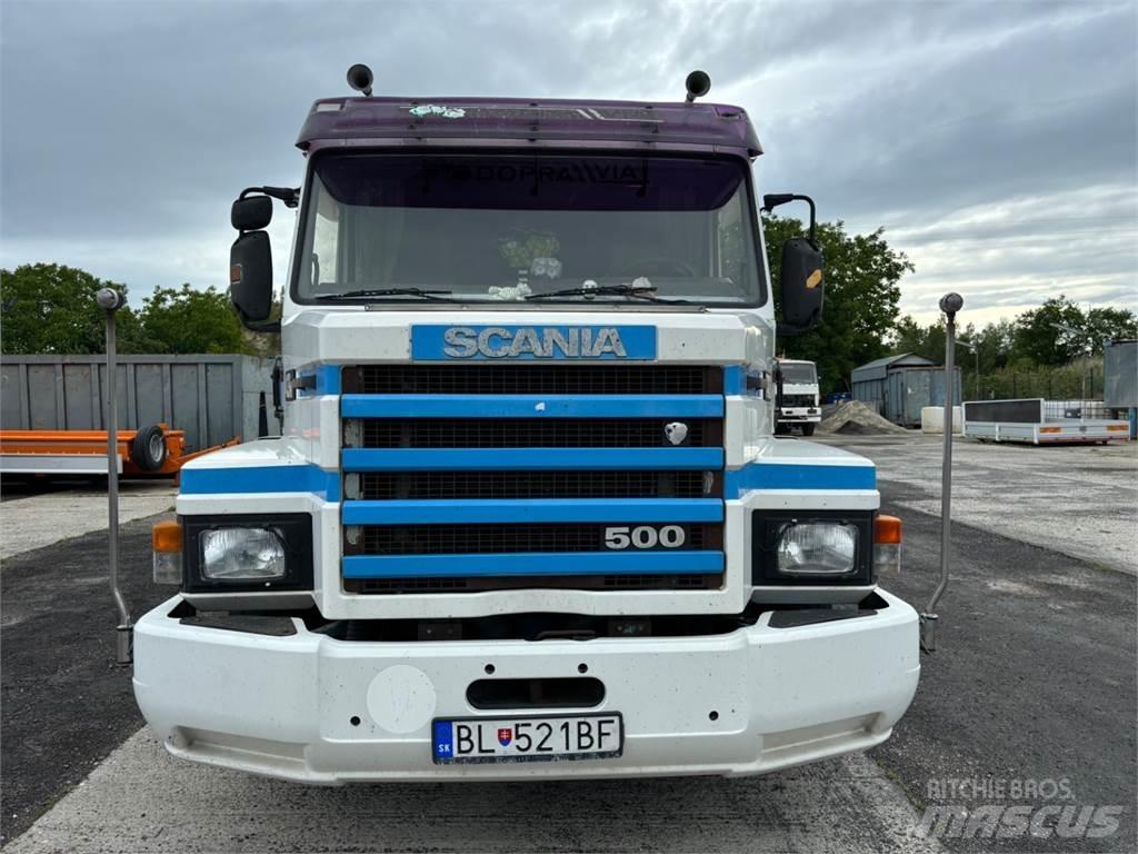 Scania T143 HA 500 وحدات الجر
