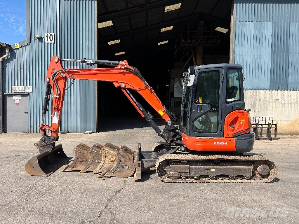Kubota U 55-4 حفارات صغيرة أقل من 7 طن (حفارات صغيرة)