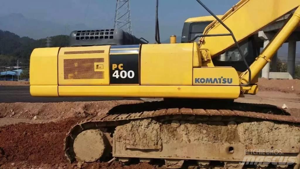 Komatsu pc400-8 حفارات زحافة