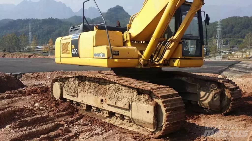 Komatsu pc400-8 حفارات زحافة