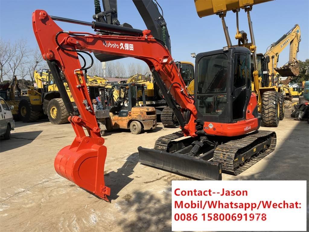 Kubota U 55-4 حفارات صغيرة أقل من 7 طن (حفارات صغيرة)