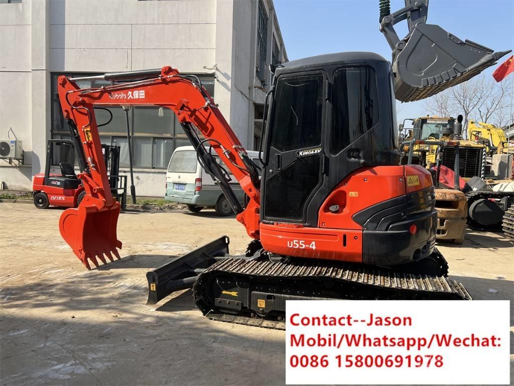 Kubota U 55-4 حفارات صغيرة أقل من 7 طن (حفارات صغيرة)