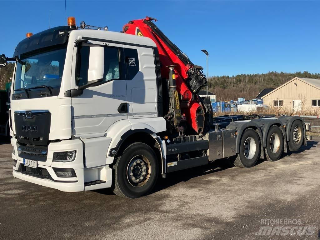 MAN TGS 35.510 شاحنات الرافعات