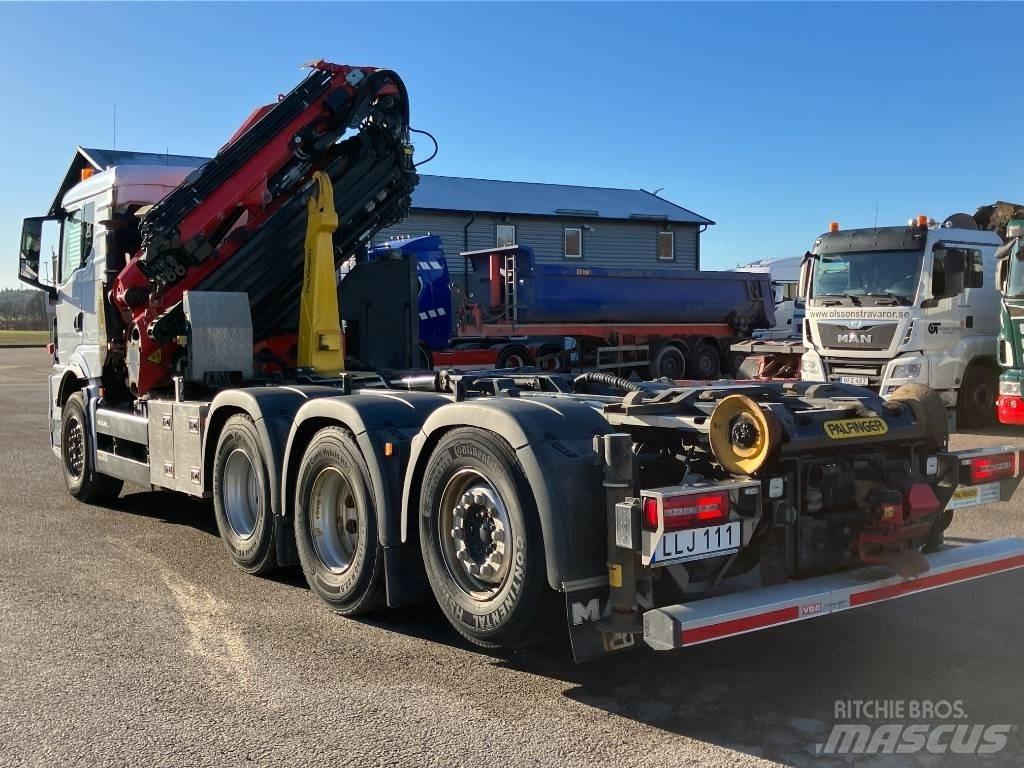MAN TGS 35.510 شاحنات الرافعات