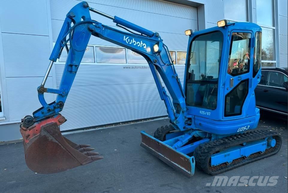 Kubota U25 -3 حفارات صغيرة أقل من 7 طن (حفارات صغيرة)