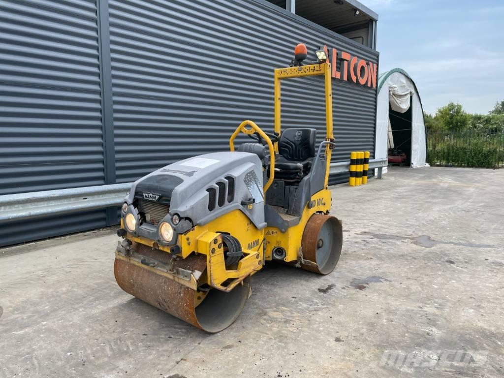 Hamm HD 10 VV مداحل ثنائية الاسطوانة