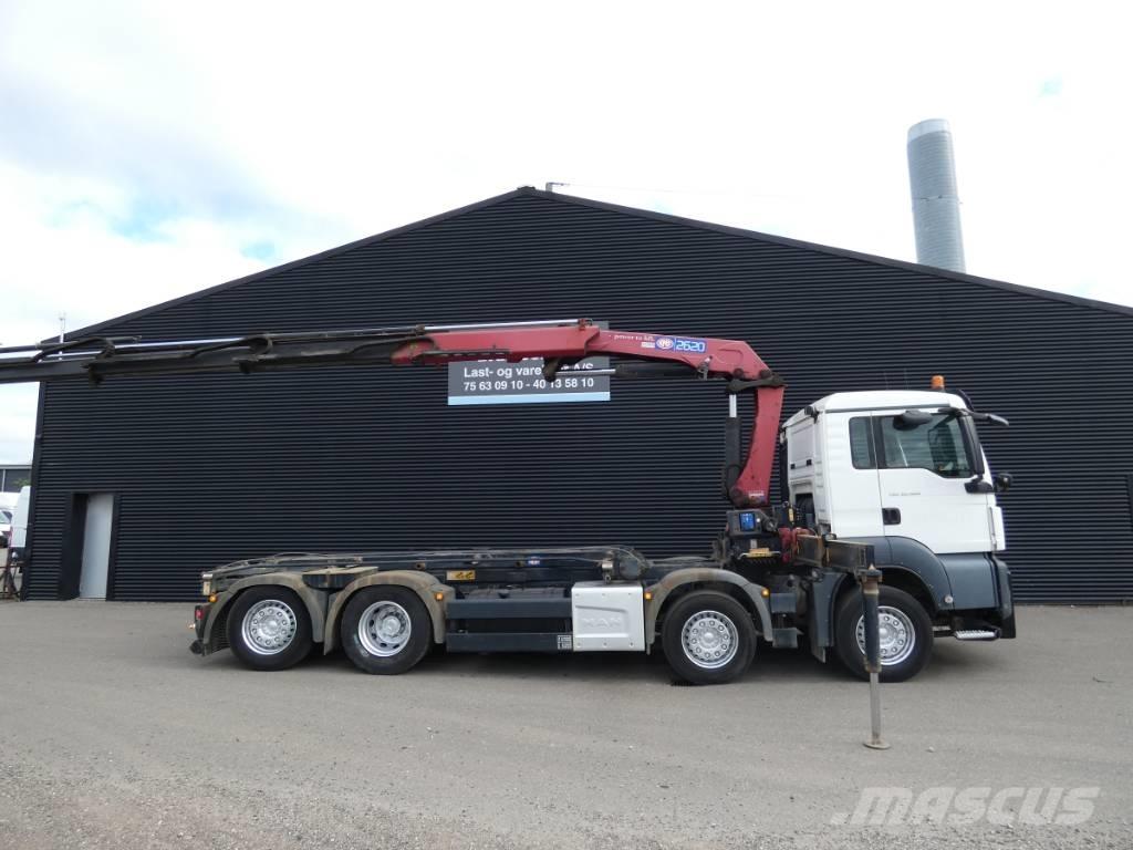 MAN TGS 35.460 شاحنات الرافعات