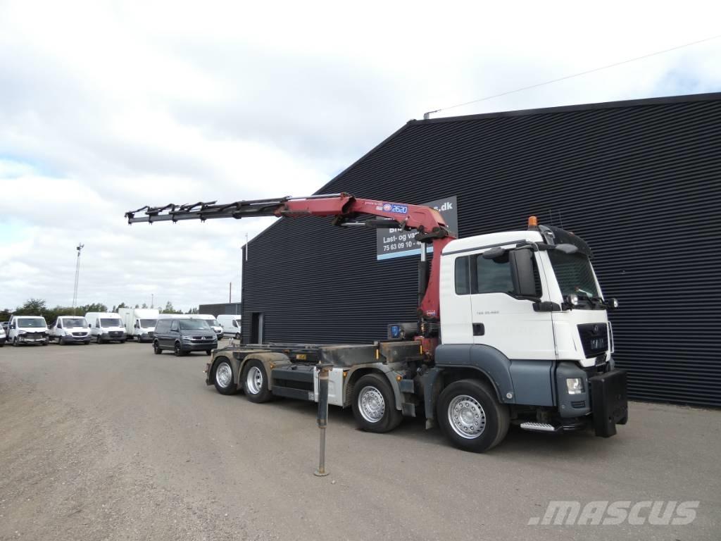 MAN TGS 35.460 شاحنات الرافعات