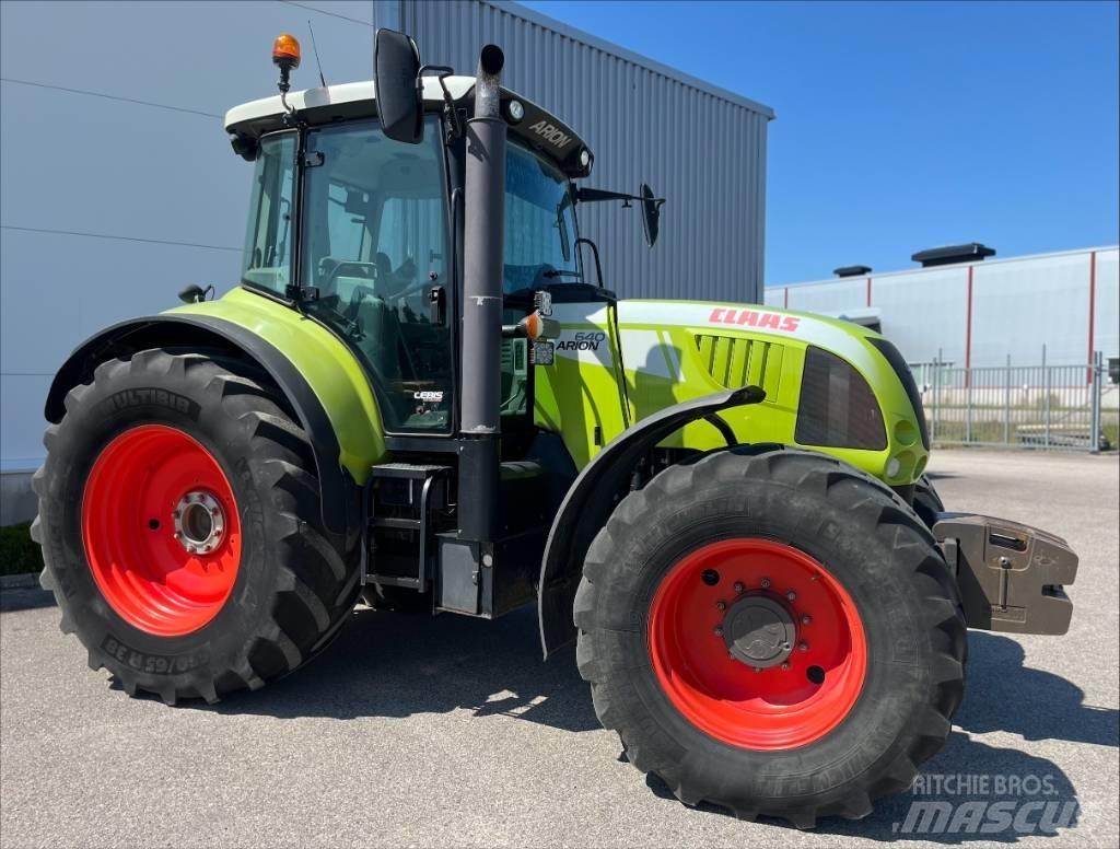 CLAAS Arion 640 الجرارات