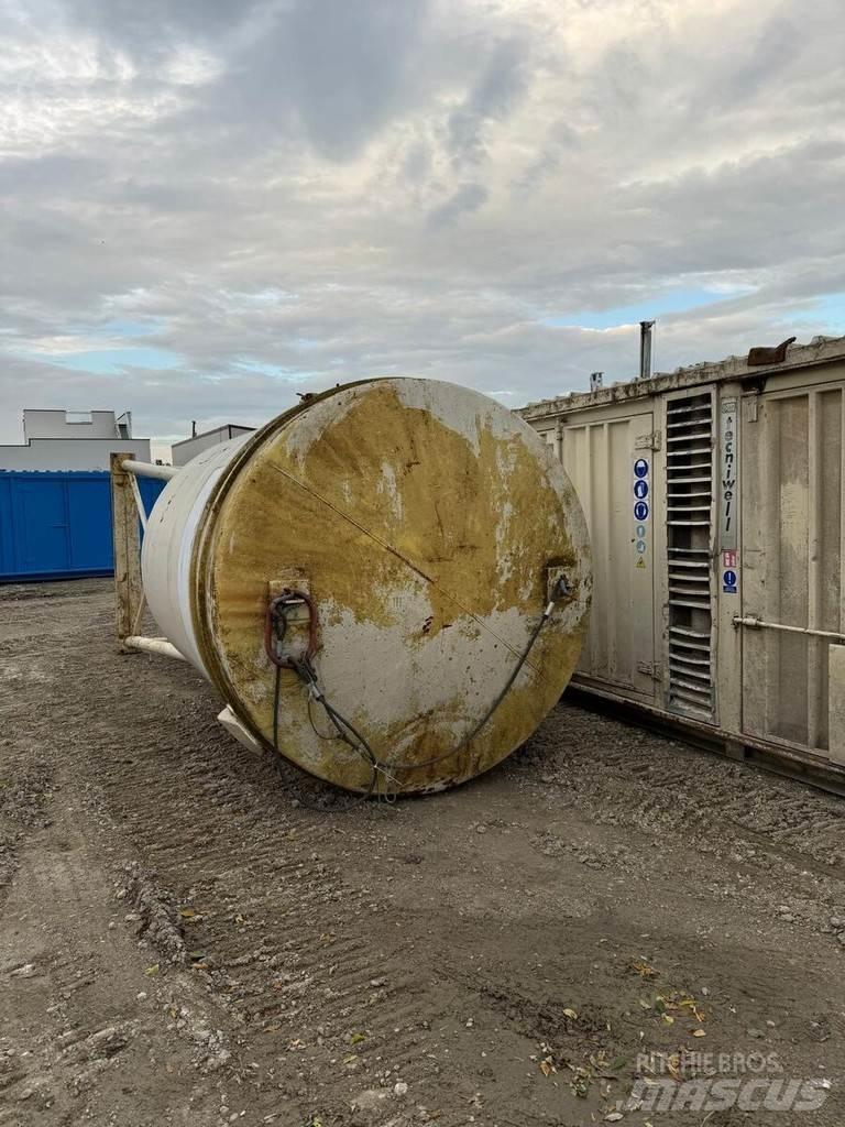  Silo 18 m3 معدات تفريغ صوامع الغلال