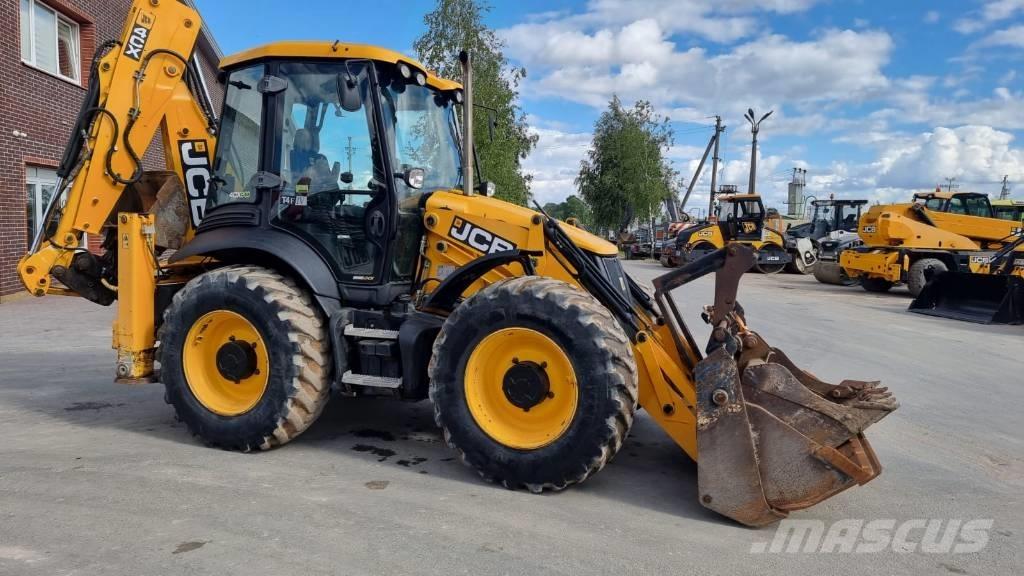 JCB 4 CX لوادر ذات جرافات عكسية