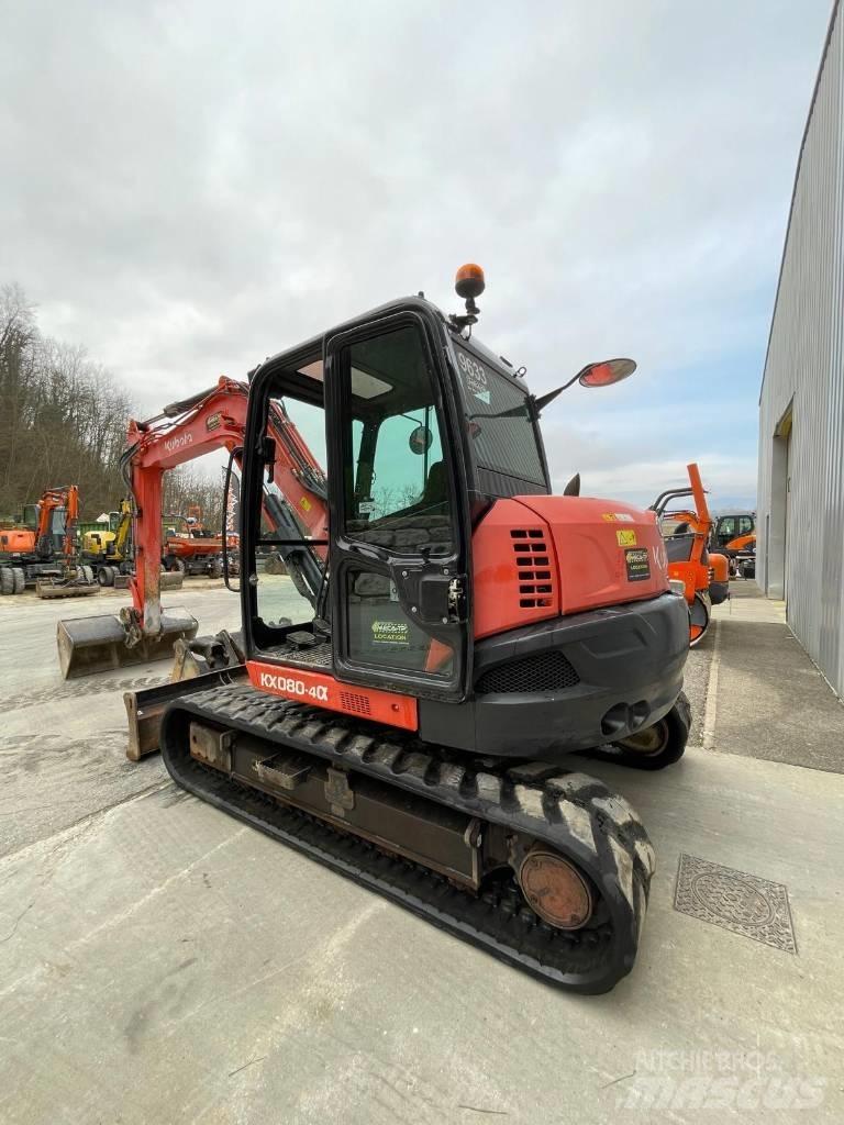 Kubota KX 080-4 حفارات وسط 7 طن - 12 طن