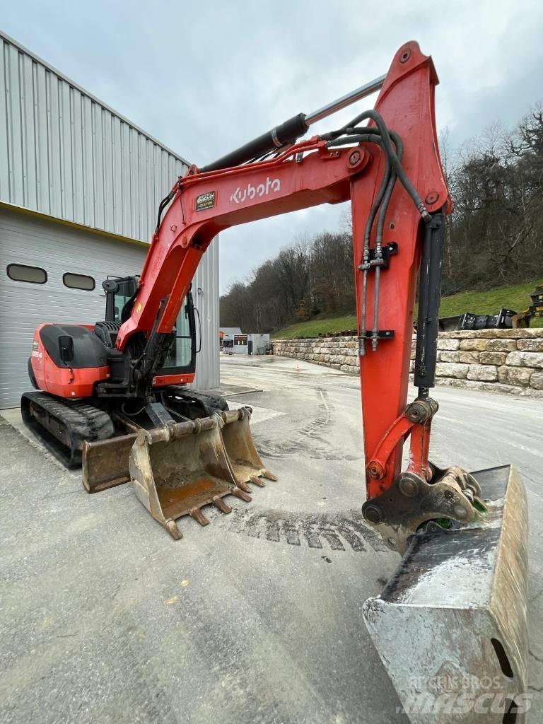 Kubota KX 080-4 حفارات وسط 7 طن - 12 طن