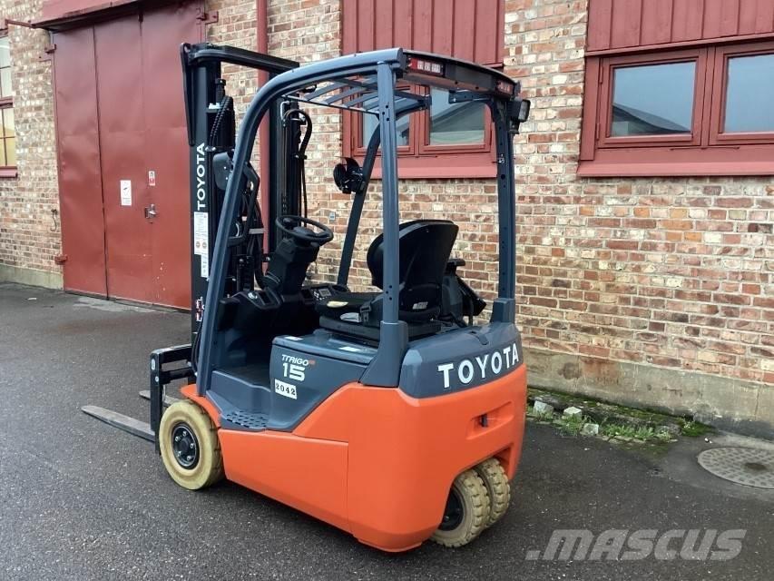 Toyota 8FBE15T شاحنات ذات رافعات شوكية تعمل بالكهرباء