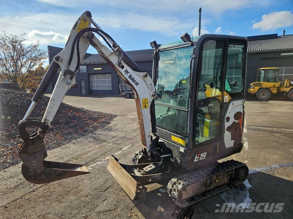 Bobcat E 19 حفارات صغيرة أقل من 7 طن (حفارات صغيرة)