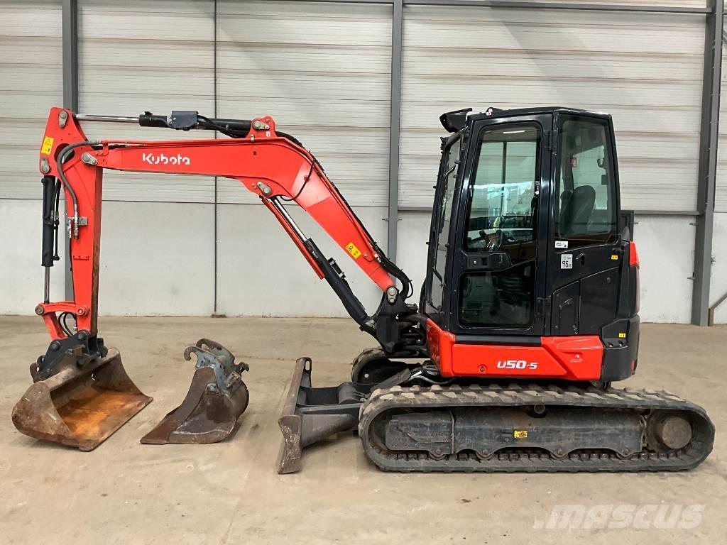 Kubota U 50-5 حفارات صغيرة أقل من 7 طن (حفارات صغيرة)