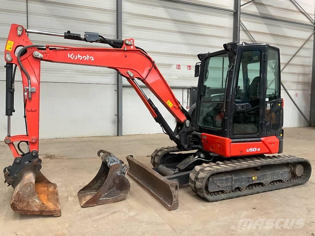 Kubota U 50-5 حفارات صغيرة أقل من 7 طن (حفارات صغيرة)