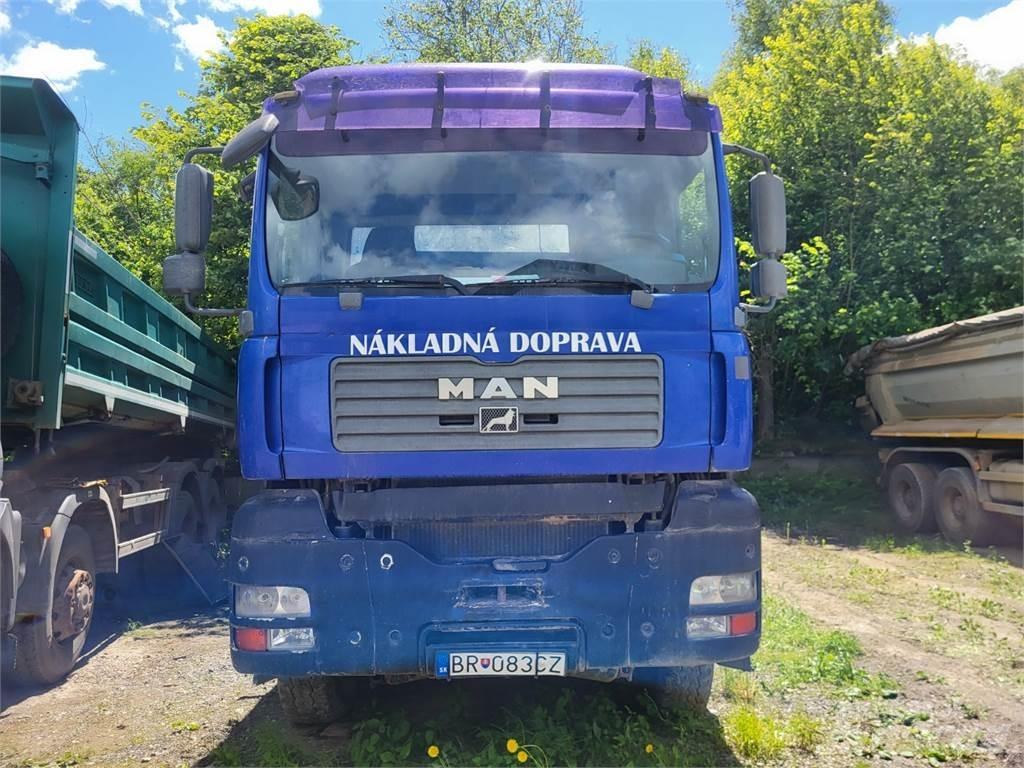 MAN TGA 41.480 4X4 شاحنات قلابة