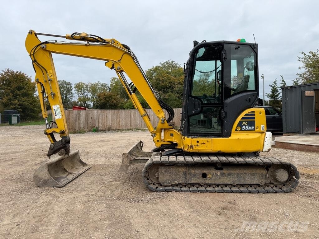 Komatsu PC 55 MR-5 حفارات صغيرة أقل من 7 طن (حفارات صغيرة)