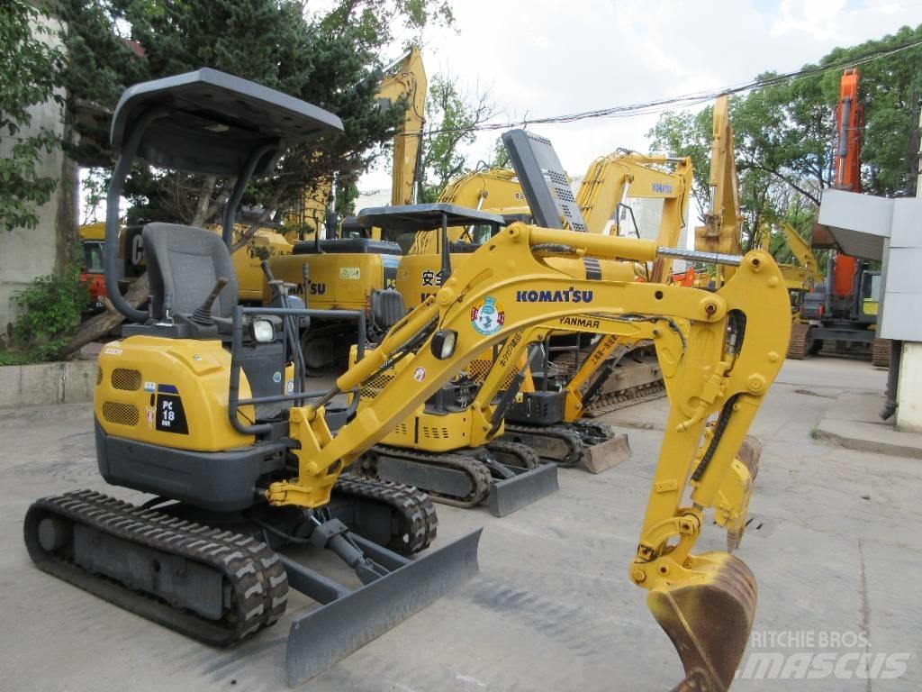 Komatsu PC 18 حفارات صغيرة أقل من 7 طن (حفارات صغيرة)