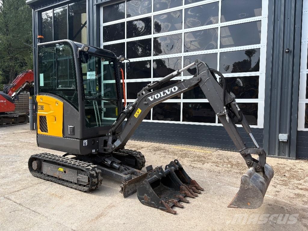 Volvo EC 18 E حفارات صغيرة أقل من 7 طن (حفارات صغيرة)