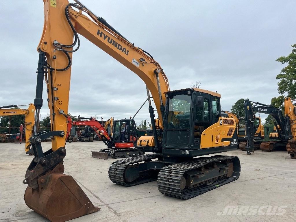 Hyundai HX140LC حفارات زحافة