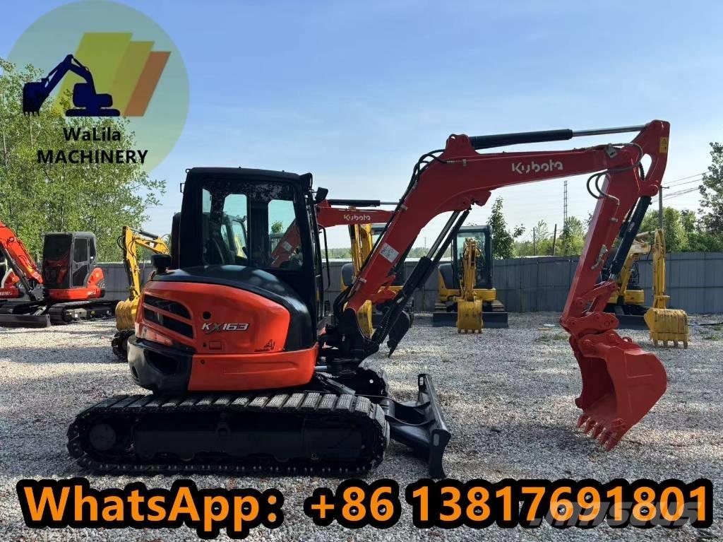 Kubota KX 163-5 حفارات صغيرة أقل من 7 طن (حفارات صغيرة)
