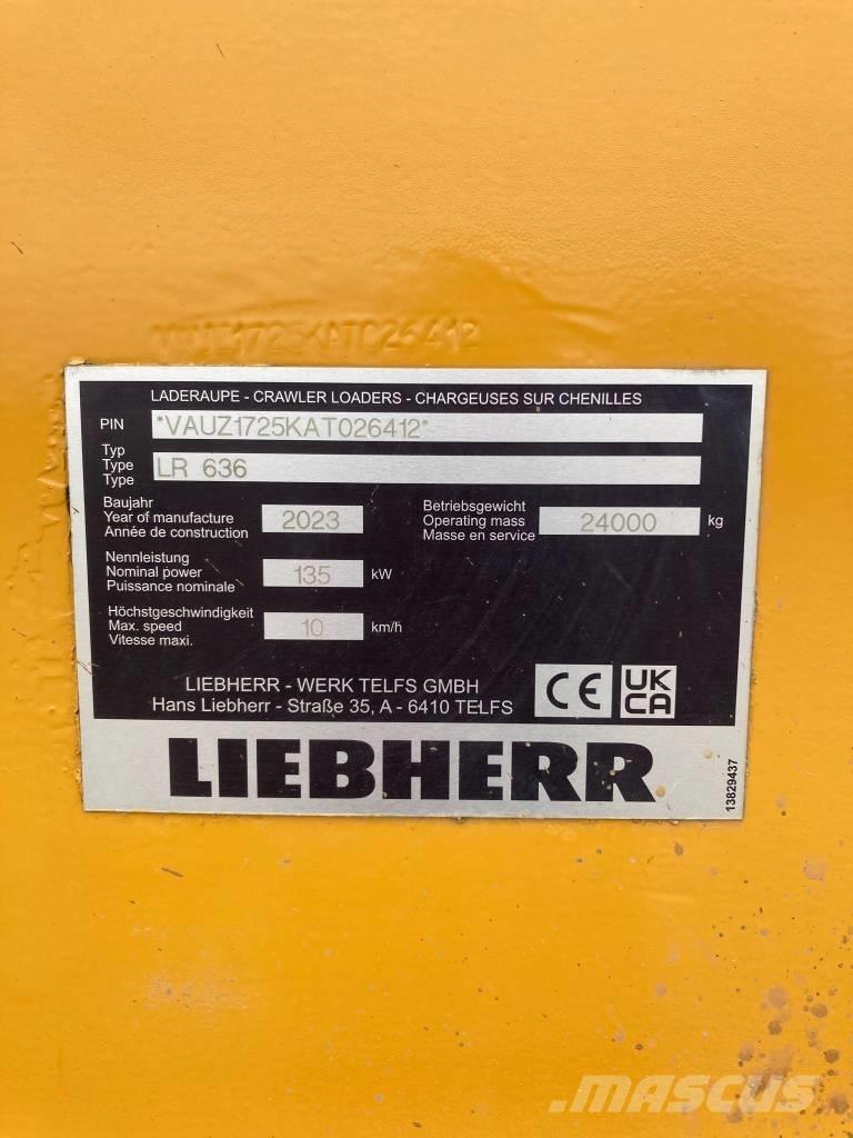Liebherr LR 636 لوادر زحافة