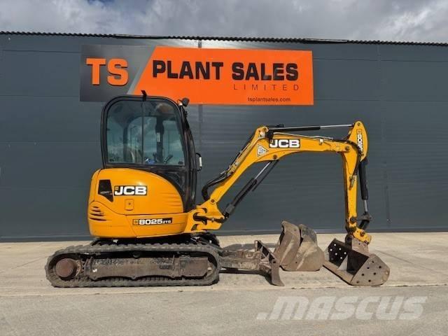 JCB 8025 ZTS حفارات صغيرة أقل من 7 طن (حفارات صغيرة)