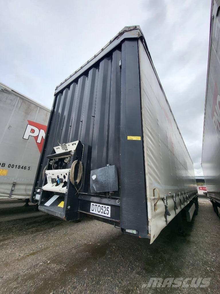 Krone CURTAIN HEAVY نصف مقطورات بباب جانبي