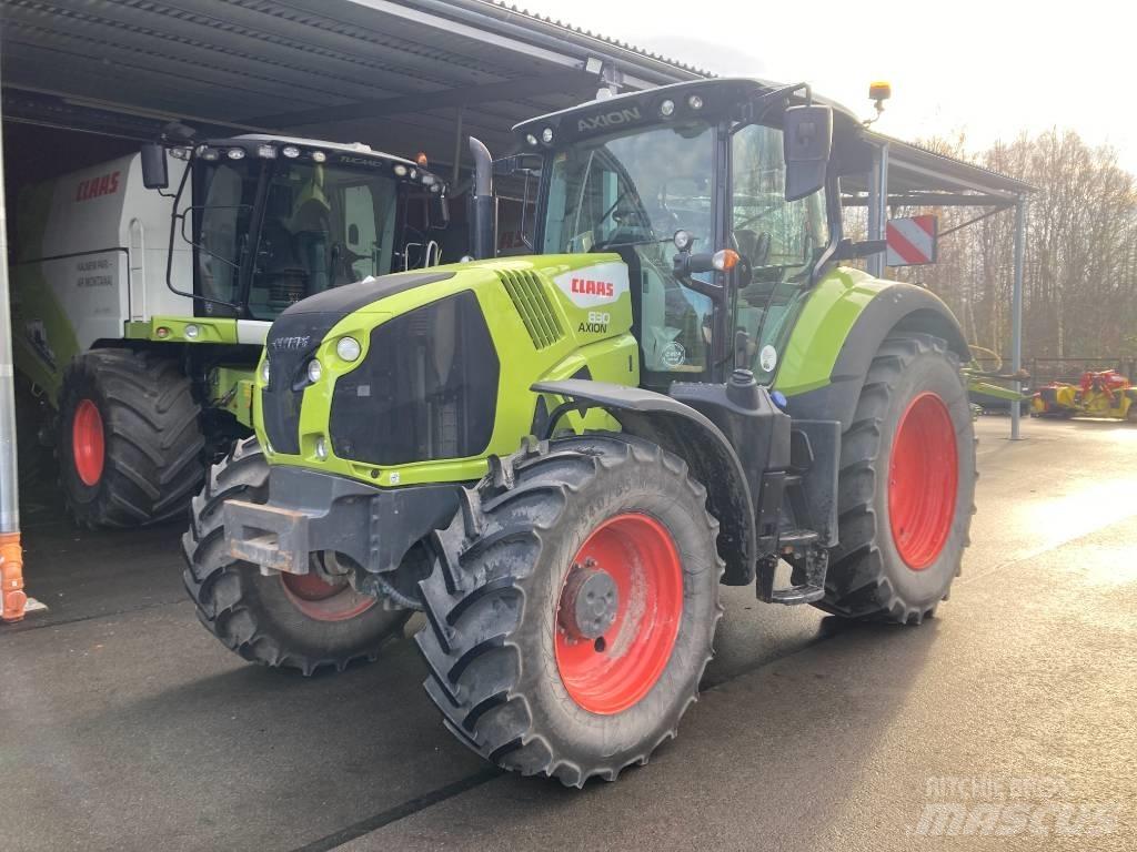 CLAAS Axion 830 CIS الجرارات