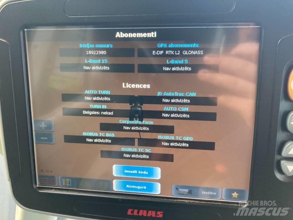 CLAAS Axion 830 CIS الجرارات