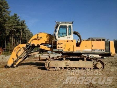 Liebherr R 974 B HD حفارات زحافة