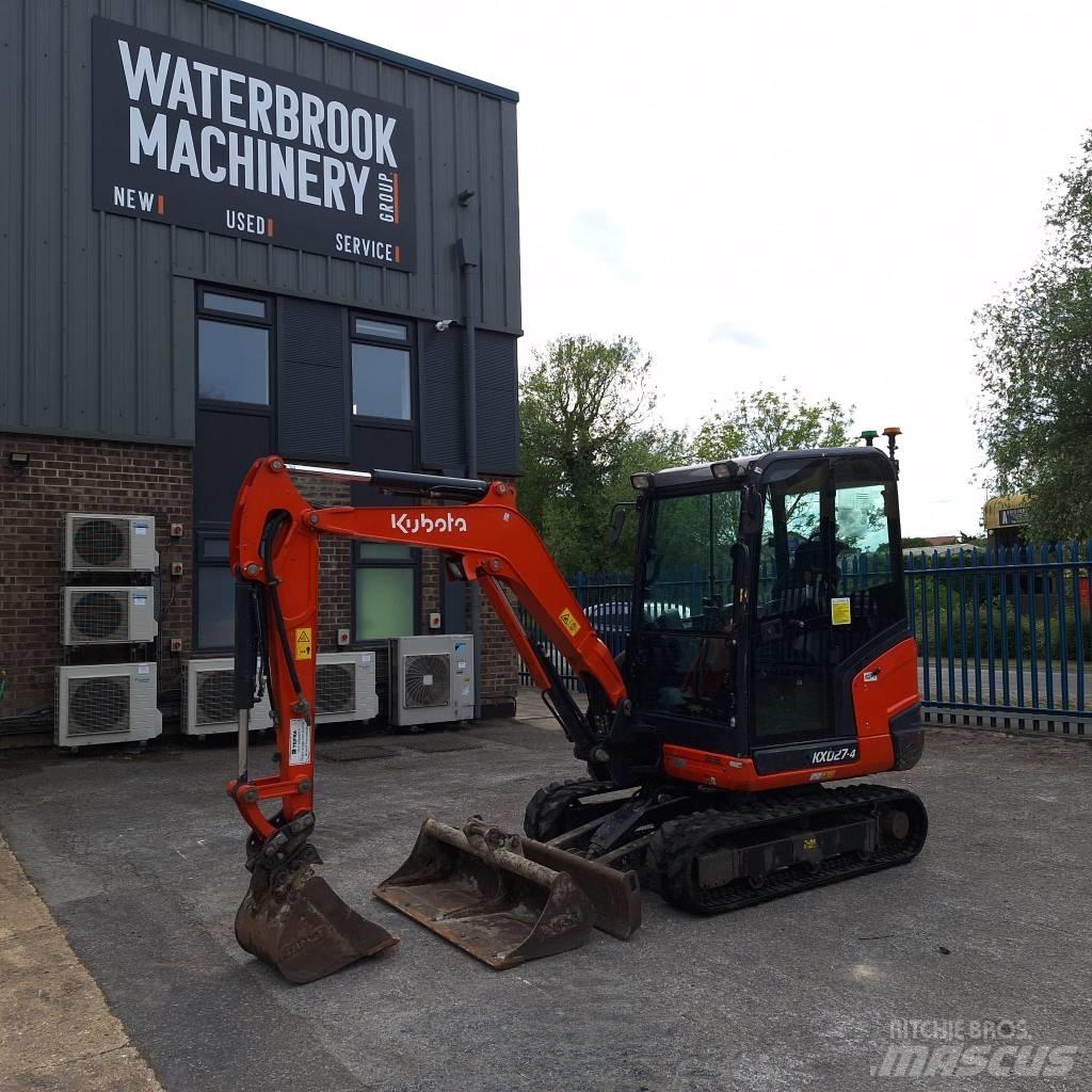 Kubota KX 027-4 حفارات صغيرة أقل من 7 طن (حفارات صغيرة)