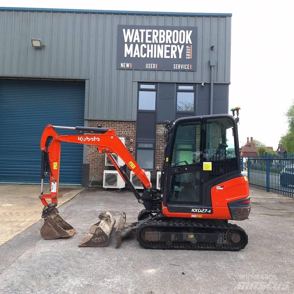 Kubota KX 027-4 حفارات صغيرة أقل من 7 طن (حفارات صغيرة)