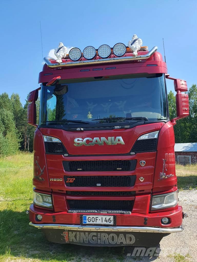 Scania R 650 شاحنات أشجار