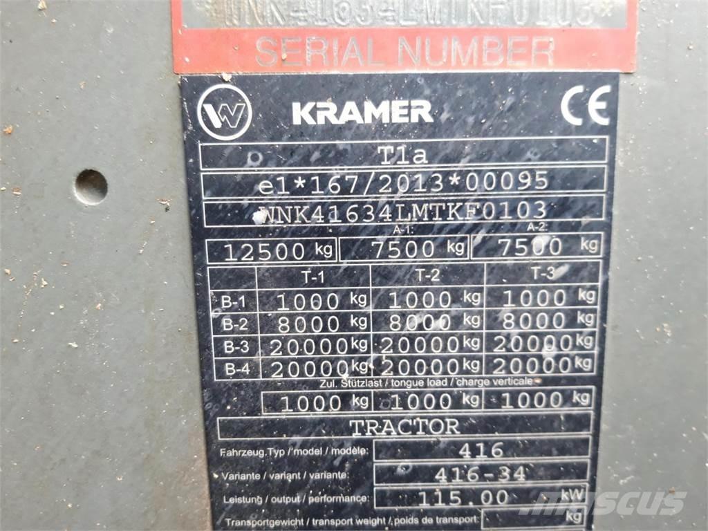 Kramer KT557 معدات مناولة لأغراض الزراعة