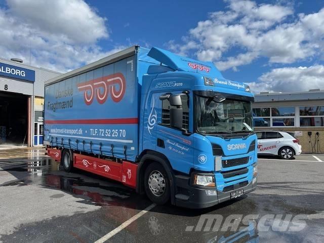 Scania P 370 شاحنات بغطاء جانبي