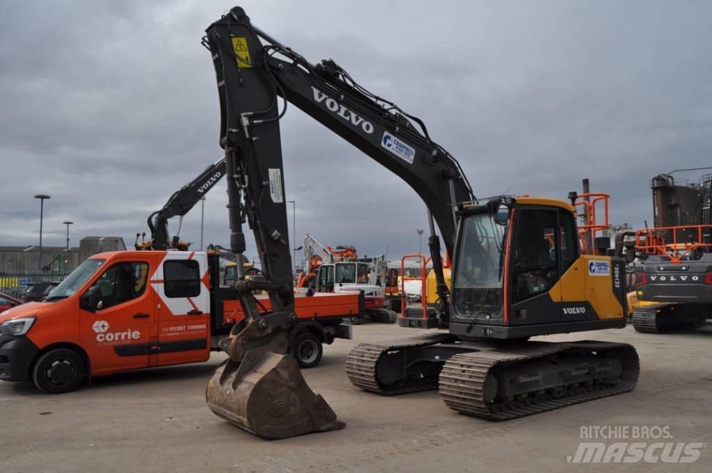 Volvo EC 140 EL حفارات زحافة