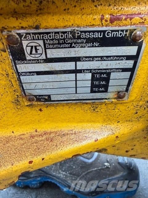 Terex USED AXLES ZF ساحبات مفصلية