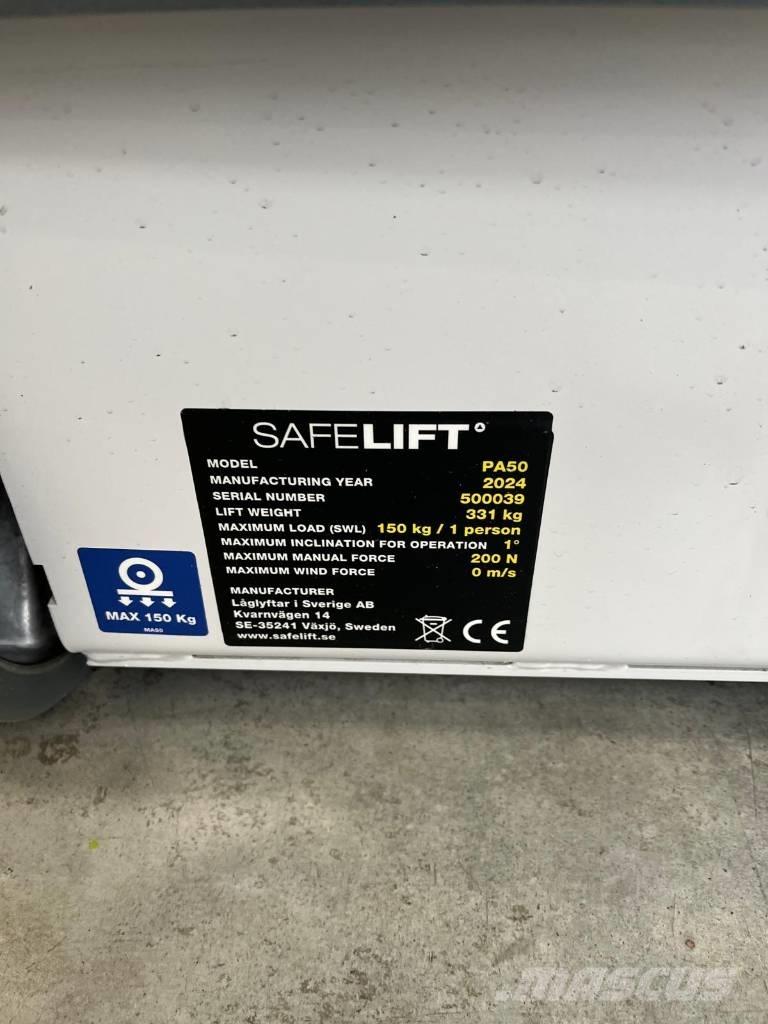 Safelift PA50 معدات البناء - غير ذلك