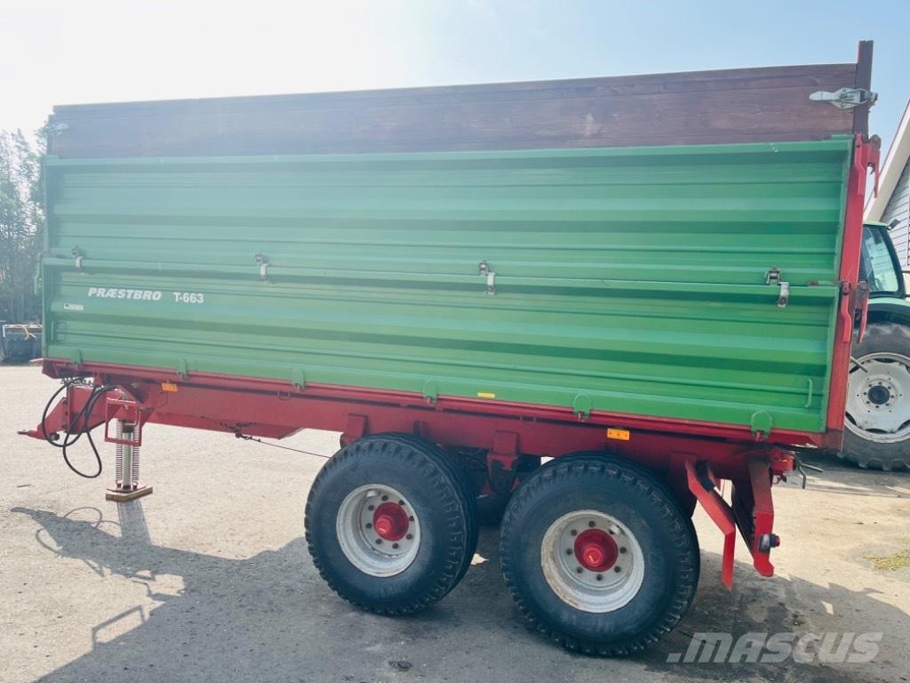 Præstbro T 663 مقطورات قلابة