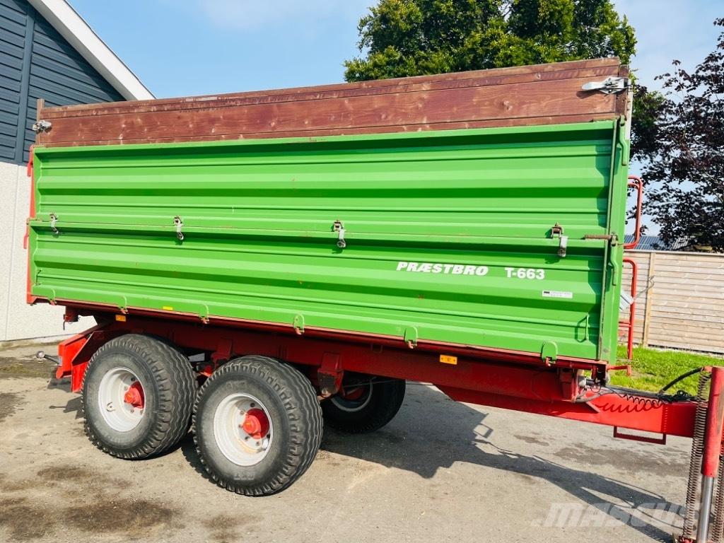 Præstbro T 663 مقطورات قلابة