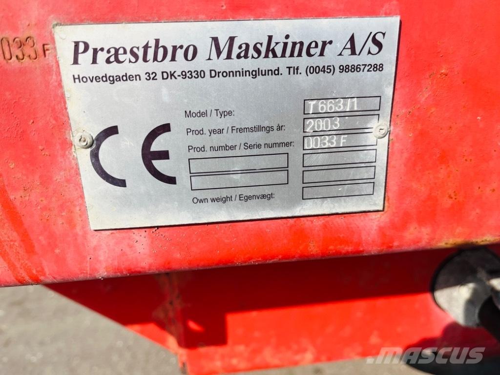 Præstbro T 663 مقطورات قلابة