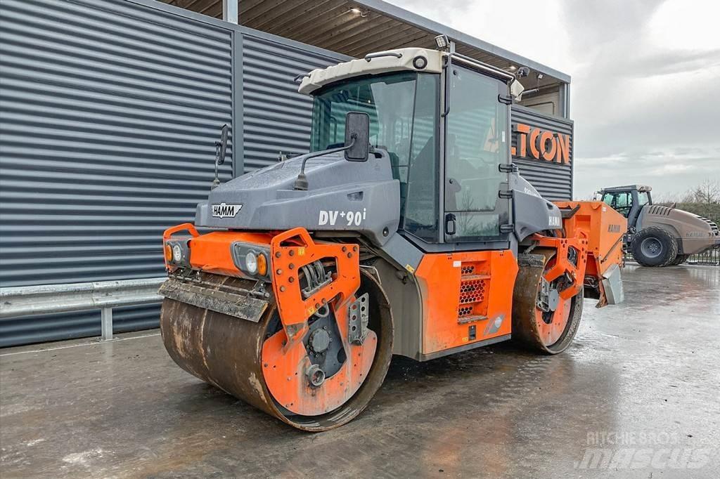 Hamm DV+ 90I VO-S مداحل ثنائية الاسطوانة